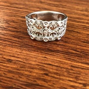Vintage style Promise Ring